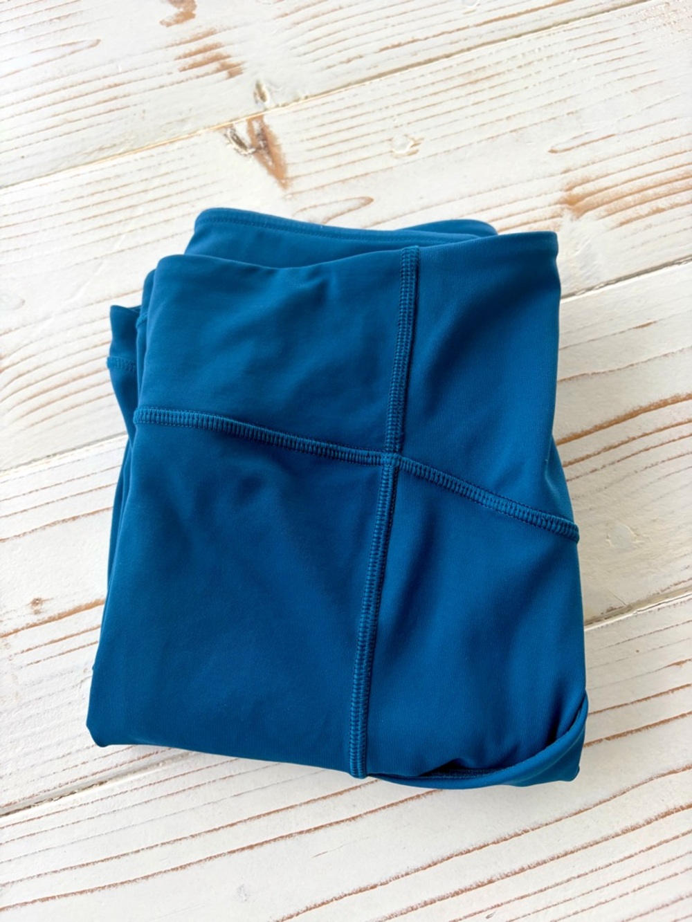 Lululemon Sole Training Crop Leggings in Poseidon Blue Size 4 NWOT - Picture 10 of 10